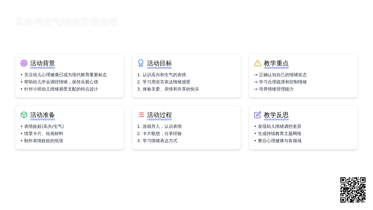 小班健康教案：高兴与生气（有反思）