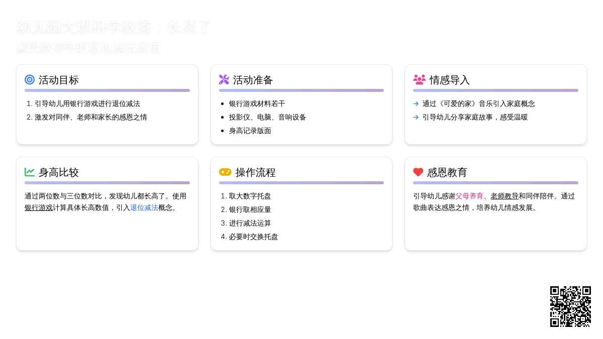 幼儿园大班新年科学教案：长高了