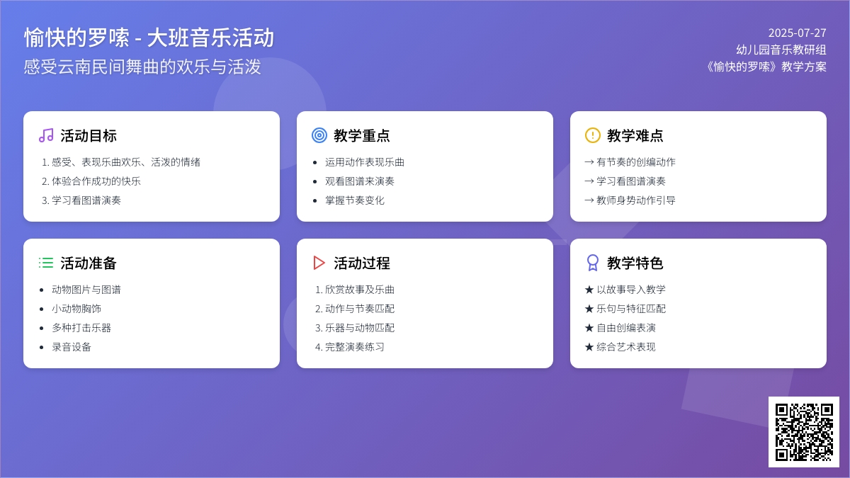 大班音乐:愉快的罗嗦