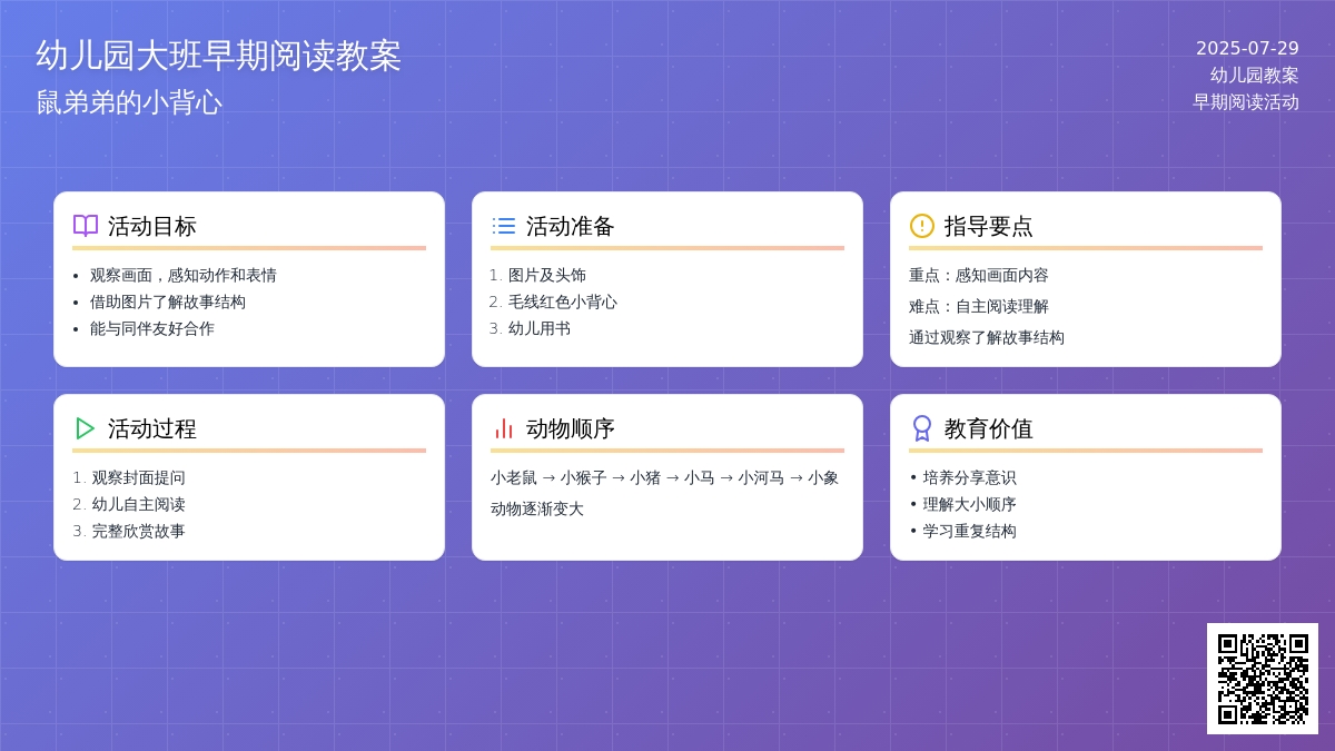 幼儿园大班早期阅读教案：鼠弟弟的小背心