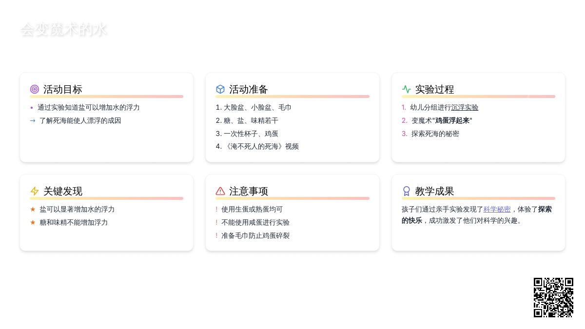 大班科学：会变魔术的水