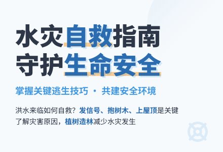 水灾自救法-幼师课件网