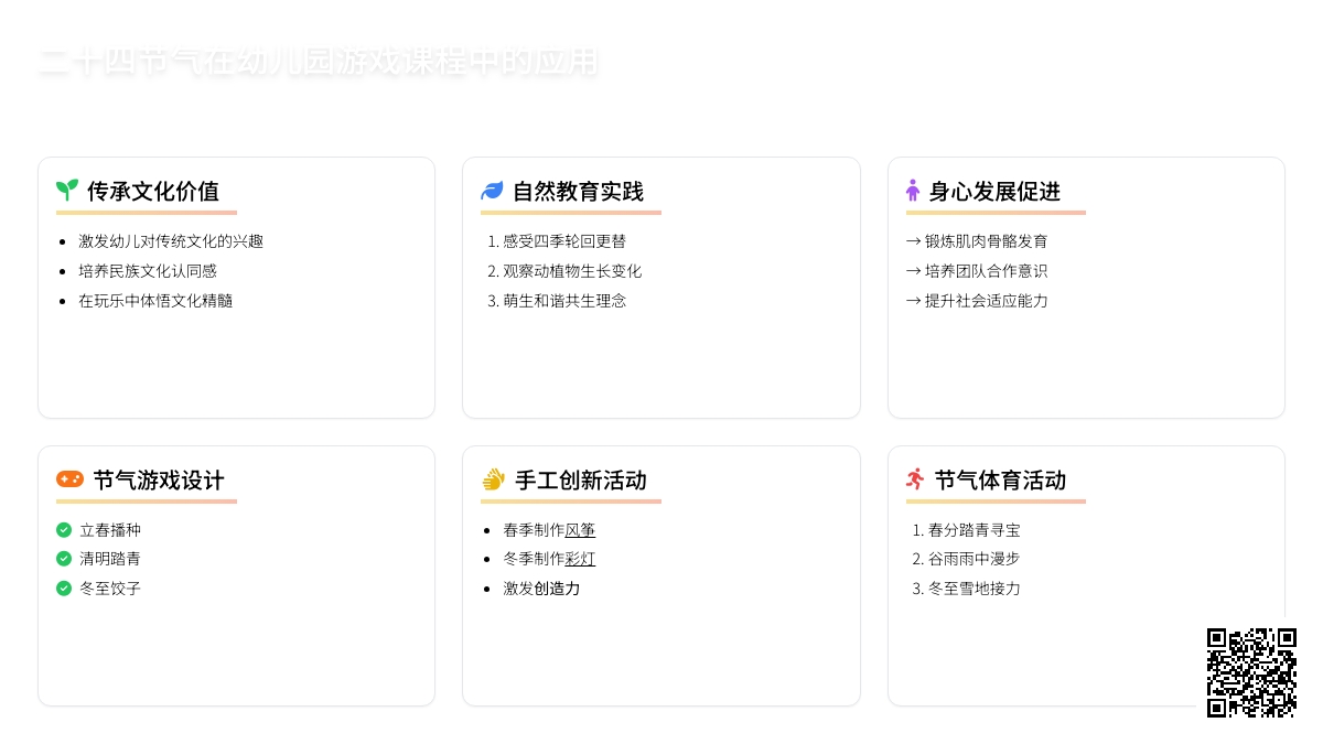 基于二十四节气的幼儿园游戏课程的实践研究