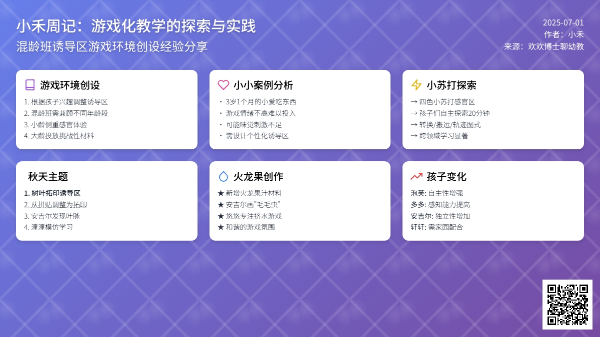 小禾周记03｜一个月见证游戏的价值和环境的力量