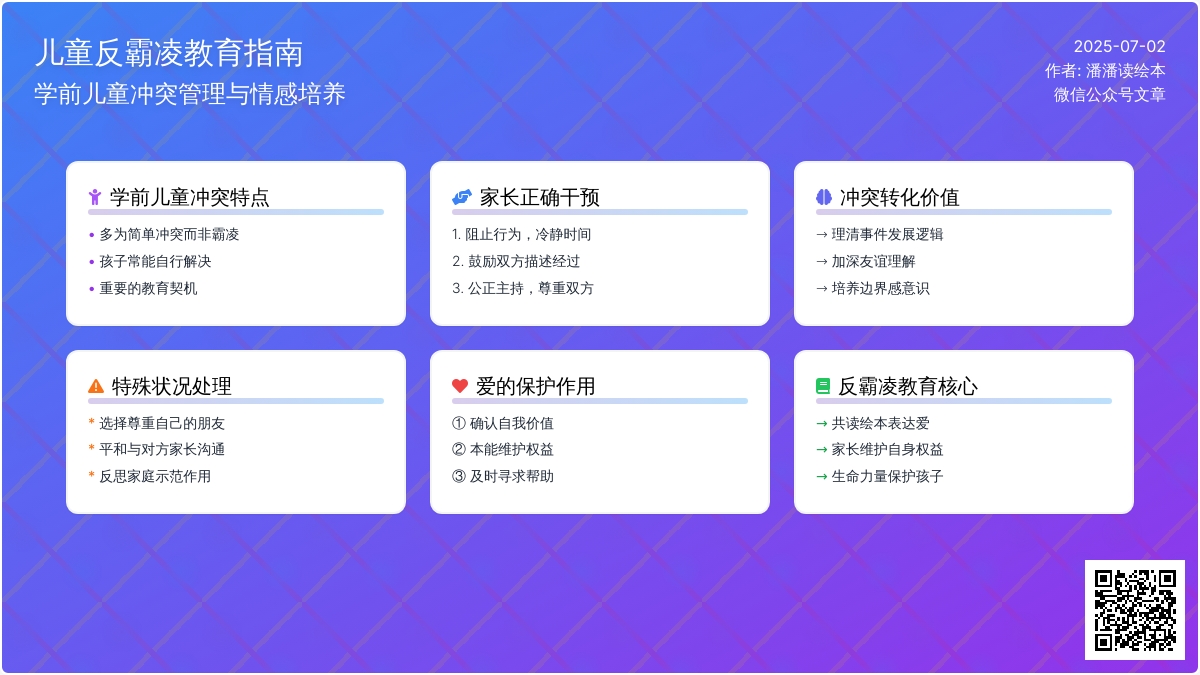 学前儿童中如何避免“霸凌”发生