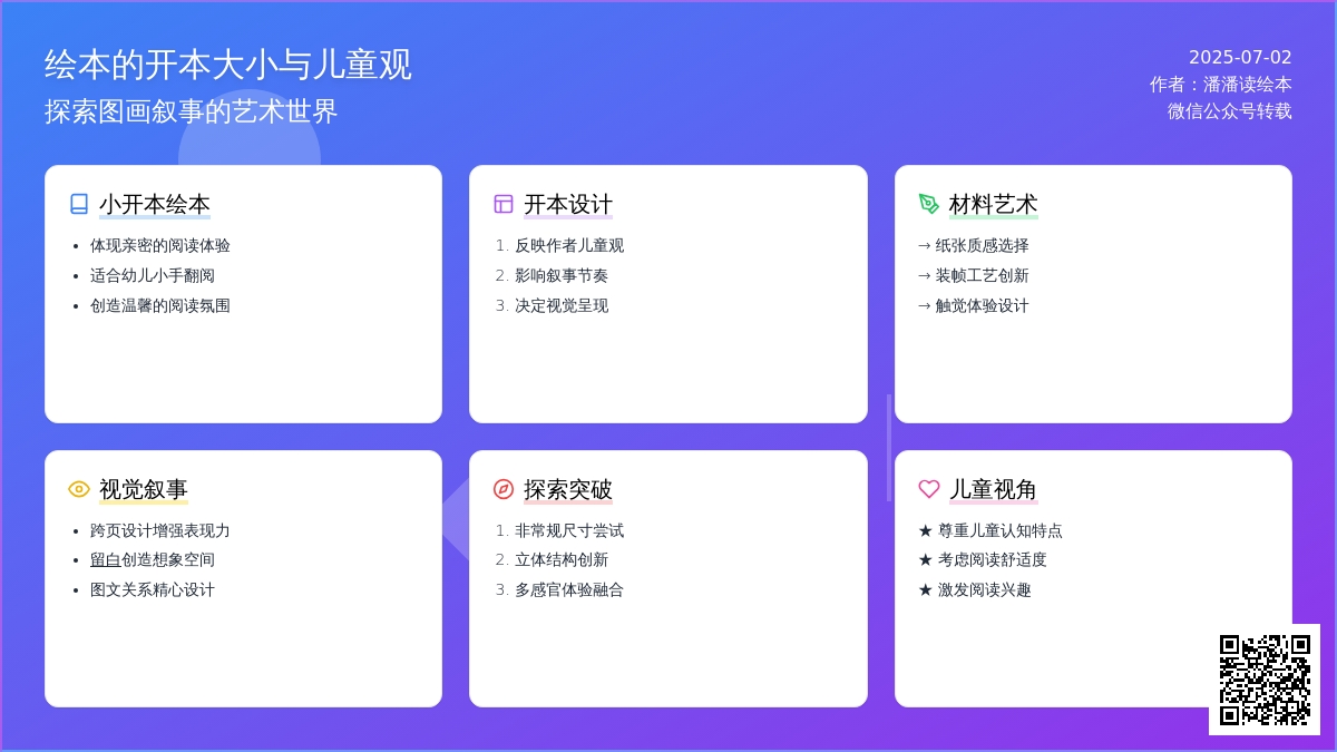 绘本的材料艺术之“小开本绘本”