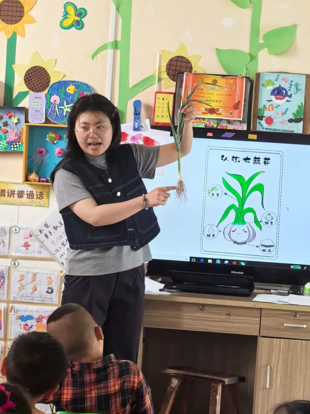 【自主课程—生命生长课程】蒜，长高了——城幼（李家园区）小中班幼儿课程故事-幼师课件网第71张图片