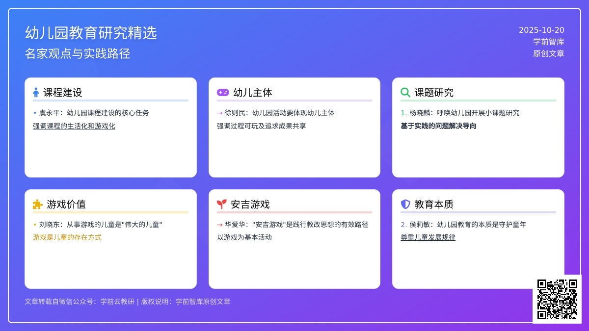 第五期幼儿园课题研究与论文写作训练营开启报名！